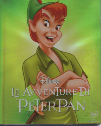 I dvd di Sorrisi 4 n. 16  -I classici - Le avventure di Peter Pan-   settimanale - 4 aprile    2023 -
