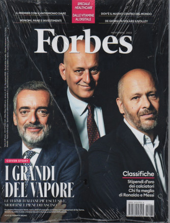 Forbes - n. 61 - novembre 2022 - mensile -  + Forbes Responsibility - 2 riviste