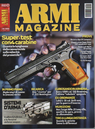 Armi magazine - n. 9  - settembre     2023 - mensile