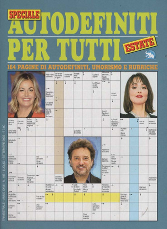 Speciale Autodefiniti per Tutti Estate - Uscita n.106 - 7 Giugno 2025 - Trimestrale