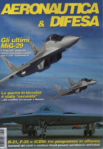 Aeronautica & Difesa - n. 449 -marzo   2024 - mensile