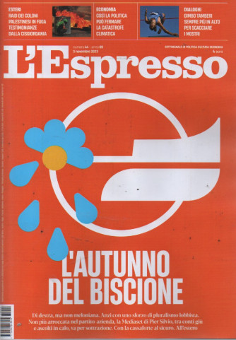 L'Espresso - n. 44 - 3 novembre  2023 - settimanale