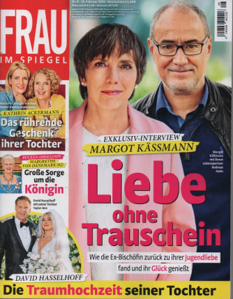 Frau im spiegel - n. 8 - 15 februar 2023 - in lingua tedesca