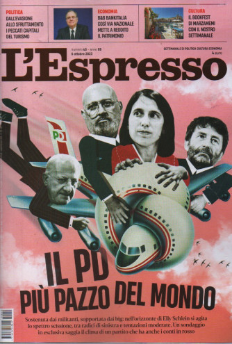 L'Espresso - n. 40 - 6 otobre 2023 - settimanale