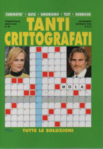Abbonamento Tanti Crittografati (cartaceo  trimestrale)