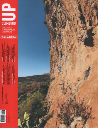 Up Climbing - n. 28 -Calabria - gennaio - febbraio 2024 - bimestrale