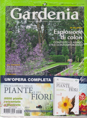 Gardenia +Enciclopedia delle piante e dei fiori  - n. 445 - mensile - maggio  2021 - 2 riviste