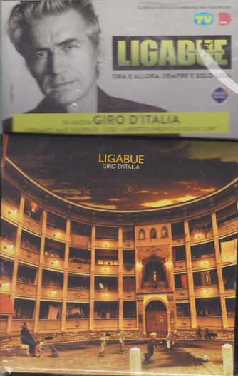 Cd Sorrisi Collezione 2 - n. 23- Ligabue  -10° cd -Giro d'Italia    1/6/2021 - settimanale - formato maxi digipack + libretto inedito -2 CD