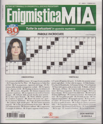 Enigmistica Mia - n. 5 - 1 febbraio 2021- settimanale