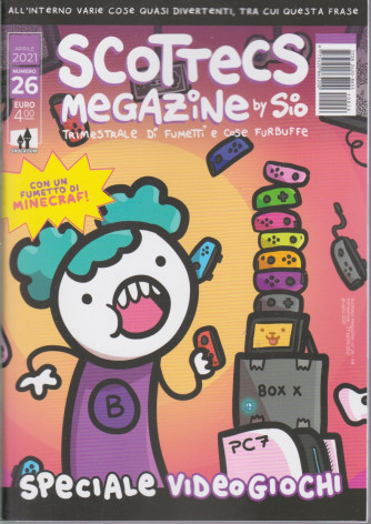 Scottecs Megazine - n. 26 -Speciale videogiochi - aprile  2021 - trimestrale