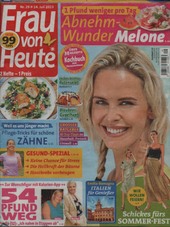 Frau von Heute - n. 29 - 14 juli 2023 - in lingua tedesca