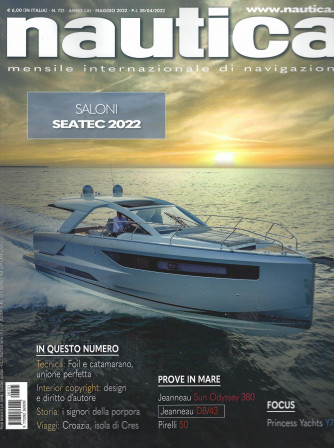 Nautica - n. 721- mensile - maggio   2022