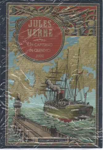 Jules Verne - Un capitano di quindici anni - n. 11 - 8/4/2023 - settimanale - copertina rigida