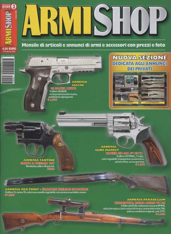 Armi Shop - Uscita n.3 - 13 Febbraio 2025 - Mensile