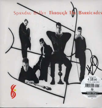 Vinile LP 45 giri Through the Barricades dei Spandau Ballet (1986)