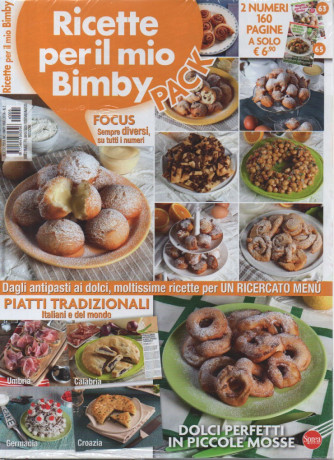Ricette per il mio Bimby Pack - n.5 - febbraio - marzo 2024- bimestrale + Ricette per il mio Bimby - 2 riviste