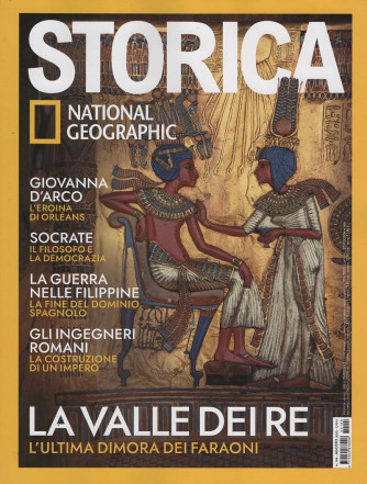 Storica - National Geographic - La Valle dei Re - Uscita n.198 - 23 Luglio 2025 - Mensile