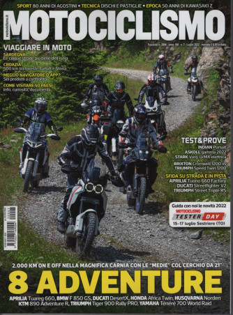 Motociclismo - n. 7 - giugno 2022 - mensile