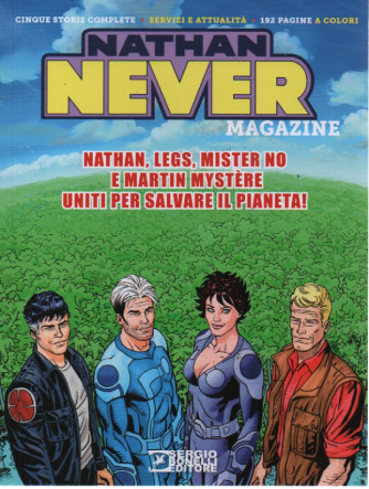 Nathan Never magazine - Uniti per il pianeta! - n. 181 - 25 maggio 2023 - bimestrale