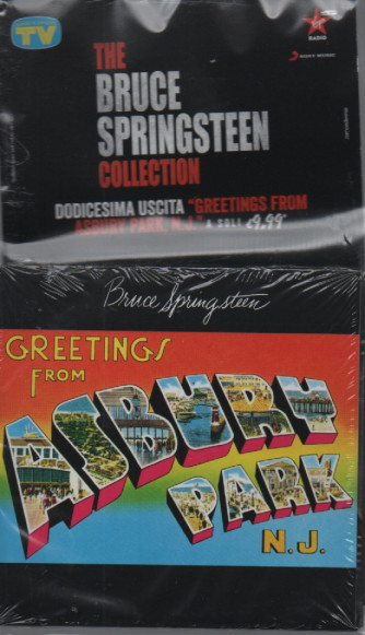 Cd Sorrisi collezione 2 -n. 11-  The Bruce Springsteen collection  -Greetings from asbury park, N.J.- dodicesima uscita        settimanale - 28/2/2023