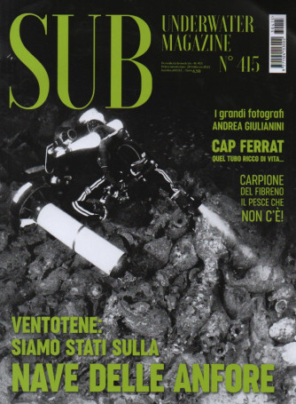 Sub underwater magazine - n.415 - bimestrale - 08/03/2023