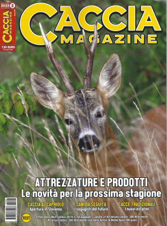Caccia Magazine - n. 8 - mensile - agosto 2022