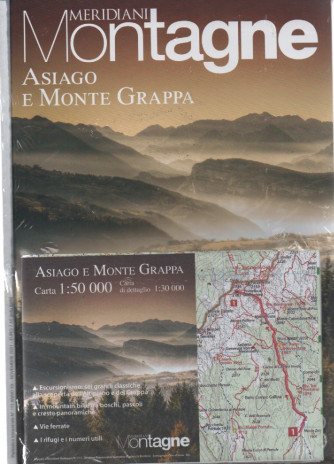 Meridiani Montagne - Asiago e Monte Grappa - n. 51 - semestrale -30/10/2021