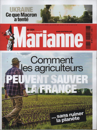 Marianne - n. 1354 - du 23 fevrier au 1 mars  2023 - in lingua francese