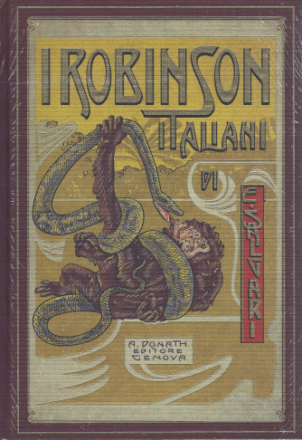Emilio Salgari -I Robinson italiani-n. 31-   15/4/2022 - settimanale - copertina rigida