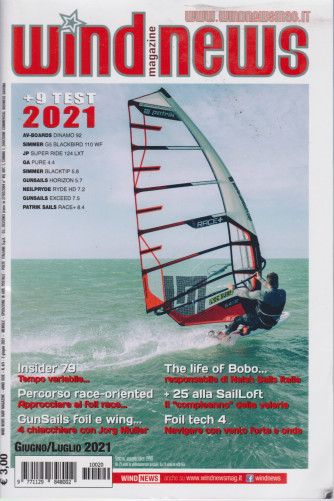 Wind News Surf magazine - n. 4/5- mensile - giugno - luglio 2021
