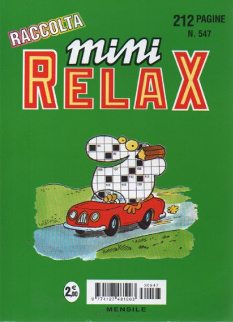 Raccolta Mini Relax - n. 547 - mensile - novembre    2023 - 212 pagine