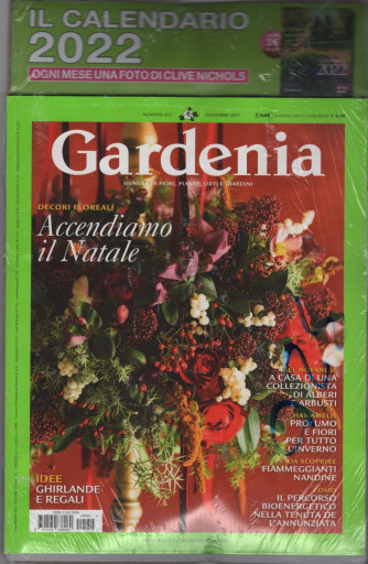 Gardenia  n. 452 - mensile - Dicembre 2021 + Calendario 2022