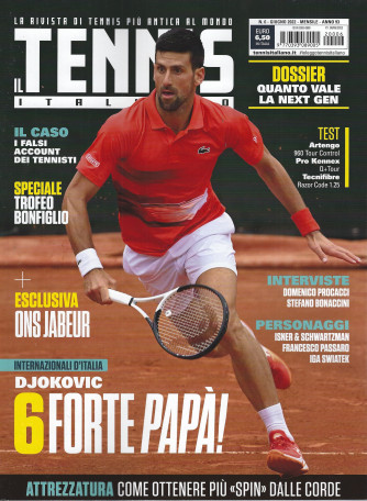 Il tennis italiano - n. 6 -giugno  2022 - mensile