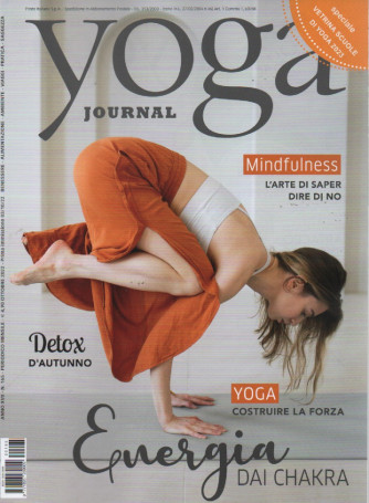 Yoga journal - n. 165 - mensile - ottobre 2022