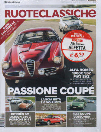 Ruoteclassiche + Alfa Romeo Alfetta- n. 413 - maggio 2023 - mensile - 2 riviste