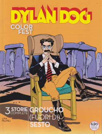 Dylan Dog - Color fest -Groucho (fuori di )sesto- n. 50 -8 agosto  2024 - trimestrale