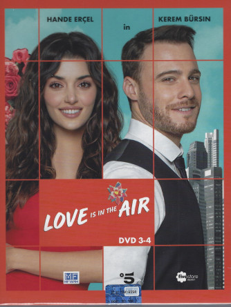 Love is in the air - seconda uscita - 2 dvd + booklet  -  lingua italiano/ turco - n. 26 - 29 gennaio 2022