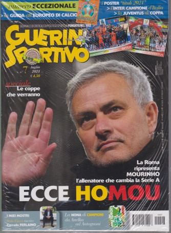 Guerin Sportivo - + Guerin Sportivo extra - n. 7 - luglio  2021 - mensile - 2 riviste
