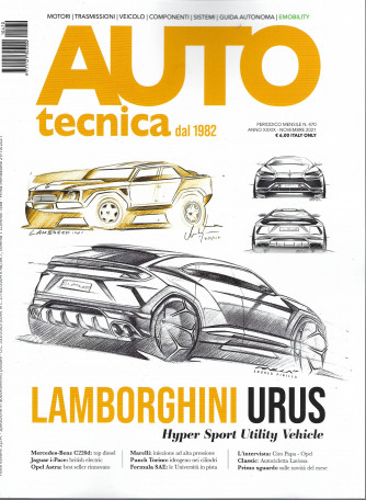 Auto Tecnica - n. 470 - mensile -novembre  2021