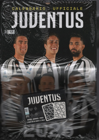 Calendario Ufficiale Juventus 2025 + Ramino - Burraco - Poker - 20 Novembre 2024