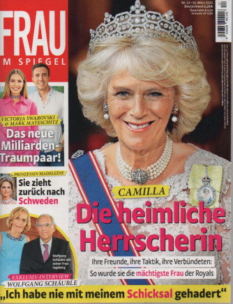 Frau im spiegel - n. 12 - 15 marz  2023 - in lingua tedesca