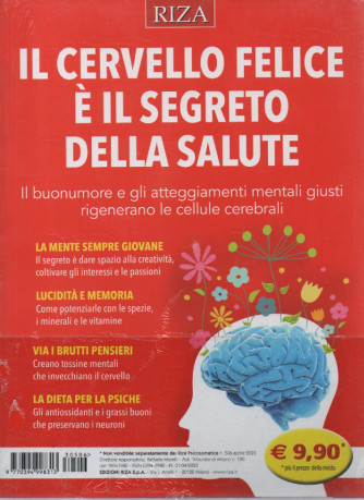 Riza Psicosomatica -Il cervello felice è il segreto della salute-  n. 506 -aprile  2023