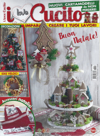 I Love Cucito - n. 14 - bimestrale - novembre - dicembre  2021 - 2 riviste