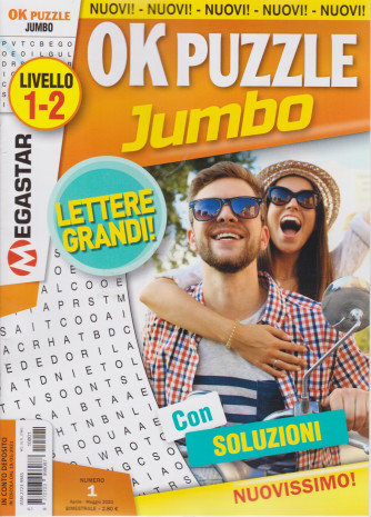Ok puzzle jumbo - n. 1 - aprile - maggio 2021 - bimestrale