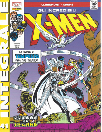 Marvel Integrale  - Gli incredibili X-Men - n.41  - Guerre ad Asgard-   mensile - 12 maggio  2022