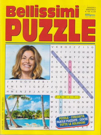 Bellissimi puzzle - n. 136 - bimestrale -agosto - settembre    2024