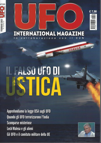Ufo International Magazine - n. 105- febbraio 2022-  mensile