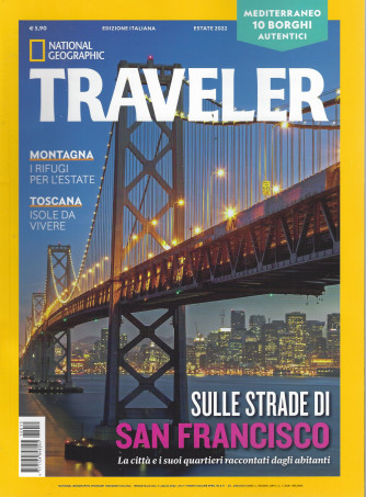 National Geographic  - Traveler -     n. 15  - trimestrale   estate 2022