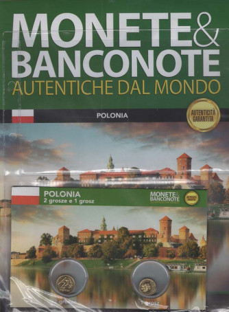 Monete & Banconote - 2 Monete dalla Polonia - 2 grosze e 1 grosz + Fascicolo - Uscita n.11 - 4 Dicembre 2025