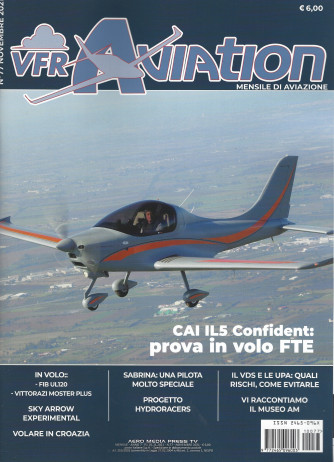 VFR Aviation - n. 77 - mensile - novembre 2021 -